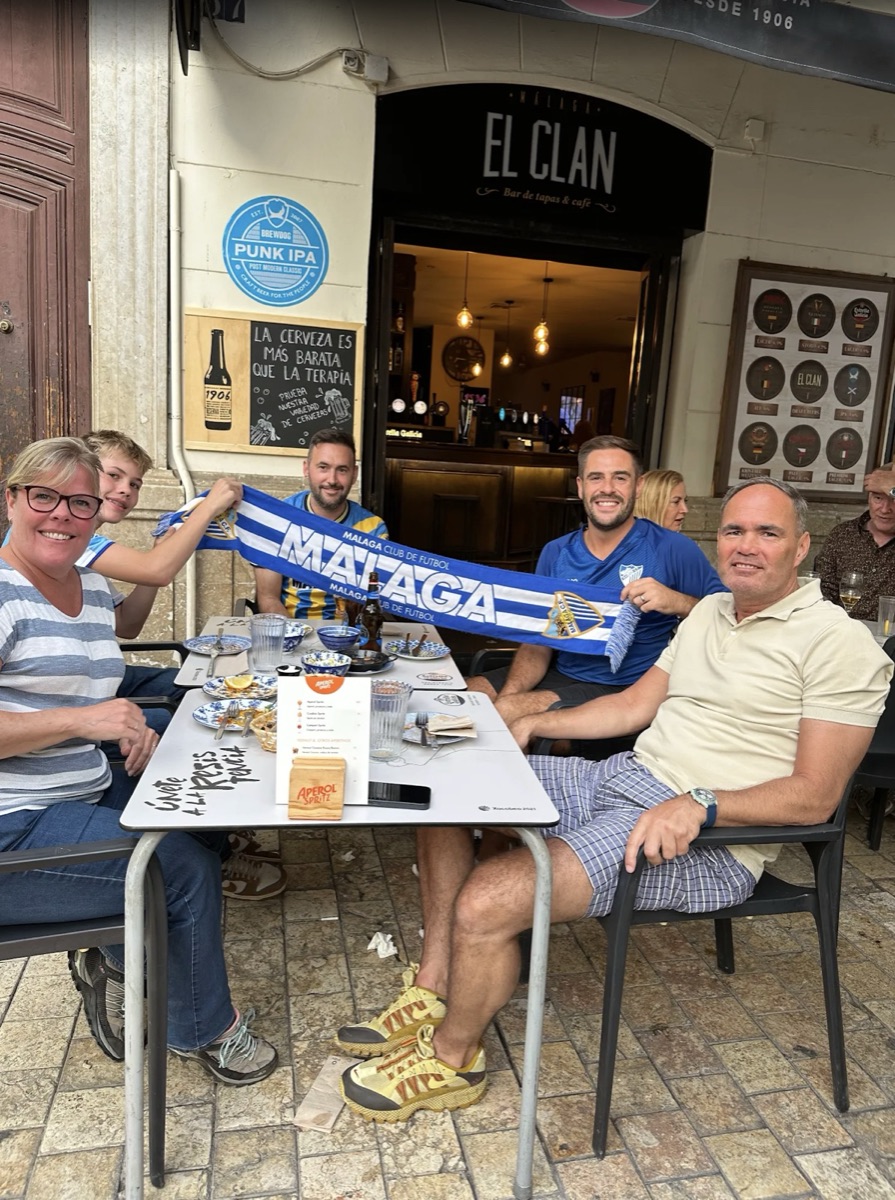 Guest photo from a Málaga matchday tour